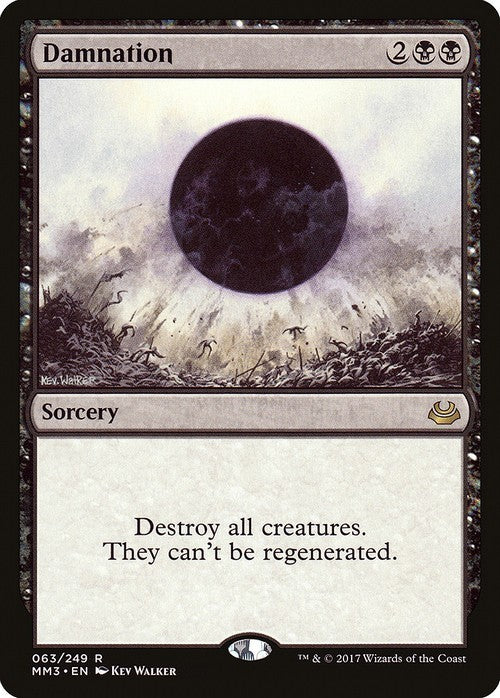 Damnation ~ Modern Masters 2017 [ NearMint ] [ Magic MTG ]