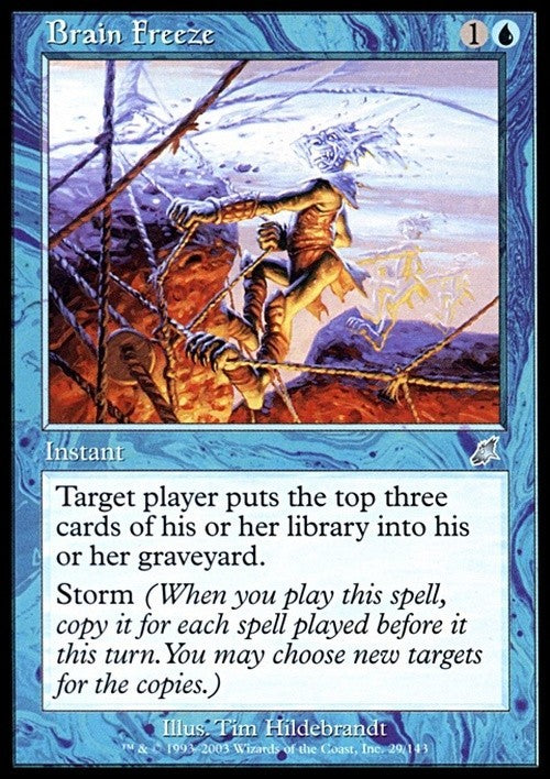 Brain Freeze ~ Scourge [ Excellent ] [ Magic MTG ]