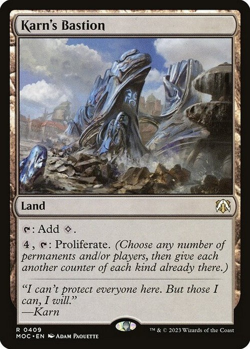 Karn's Bastion ~ Commander: March of the Machine [ NM ] [ Magic MTG ]