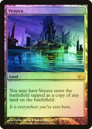 FOIL Vesuva ~ From the Vault [ Excellent ] [ Magic MTG ]