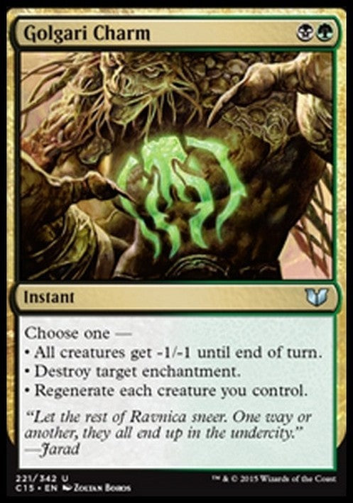 Golgari Charm ~ Commander 2015 [ NearMint ] [ Magic MTG ]