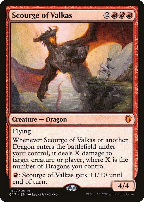 Scourge of Valkas ~ Commander 2017 [ NearMint ] [ Magic MTG ]