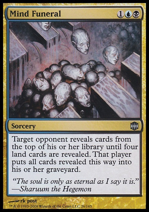 Mind Funeral ~ Alara Reborn [ Excellent ] [ Magic MTG ]