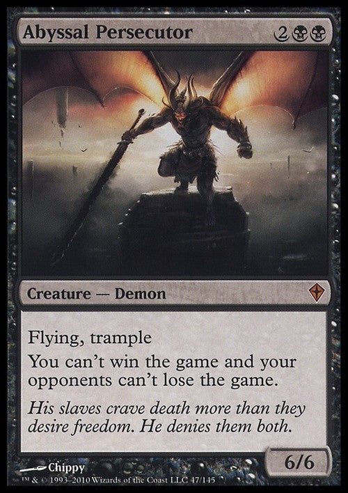 Abyssal Persecutor ~ Worldwake [ Excellent ] [ Magic MTG ]