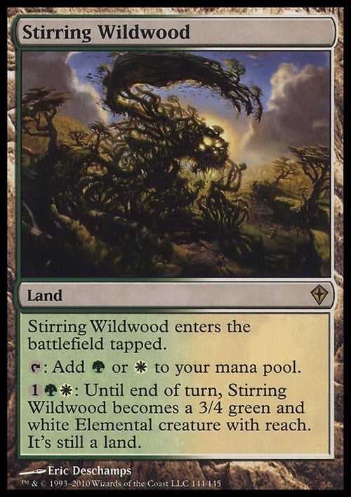 Stirring Wildwood ~ Worldwake [ Excellent ] [ Magic MTG ]