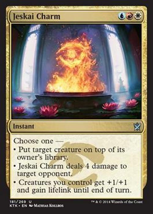 Jeskai Charm ~ Khans of Tarkir [ Excellent ] [ Magic MTG ]