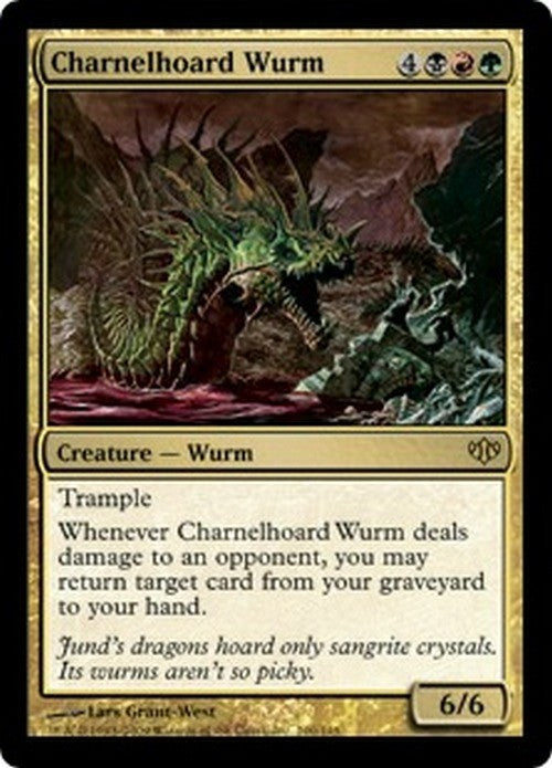 Charnelhoard Wurm ~ Conflux [ Excellent ] [ Magic MTG ]