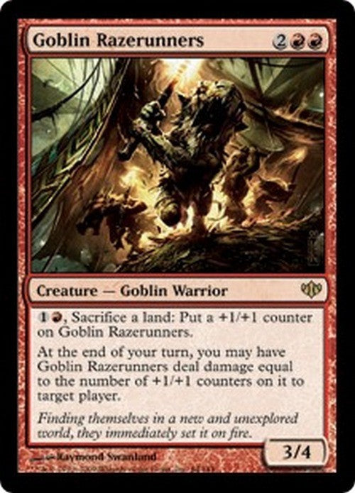 Goblin Razerunners ~ Conflux [ Excellent ] [ Magic MTG ]
