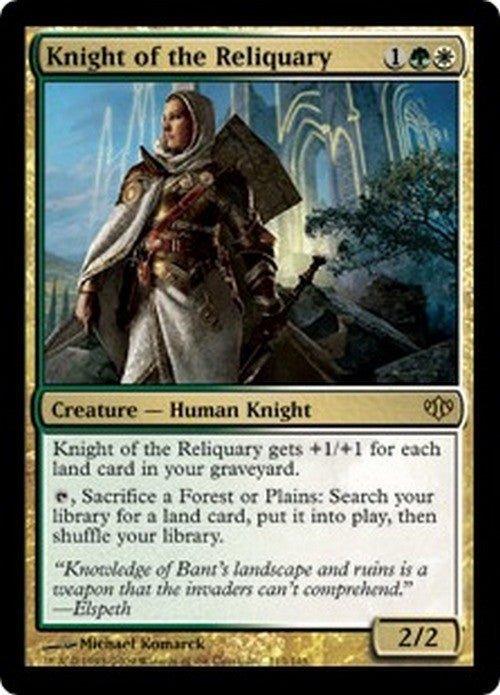 Knight of the Reliquary ~ Conflux [ Excellent ] [ Magic MTG ]