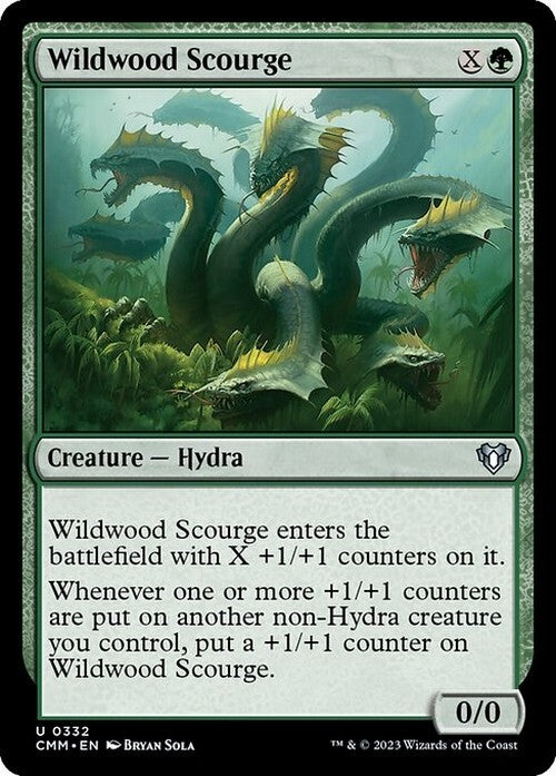 Wildwood Scourge ~ Commander Masters [ NearMint ] [ Magic MTG ]