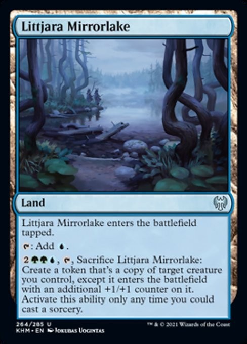Littjara Mirrorlake ~ Kaldheim [ NearMint ] [ Magic MTG ]