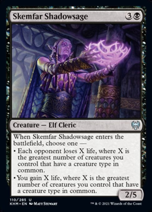 Skemfar Shadowsage ~ Kaldheim [ NearMint ] [ Magic MTG ]