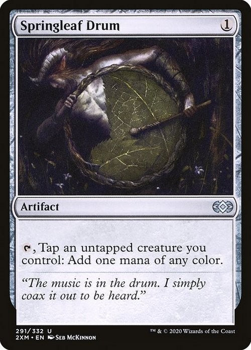 Springleaf Drum ~ Double Masters [ NearMint ] [ Magic MTG ]