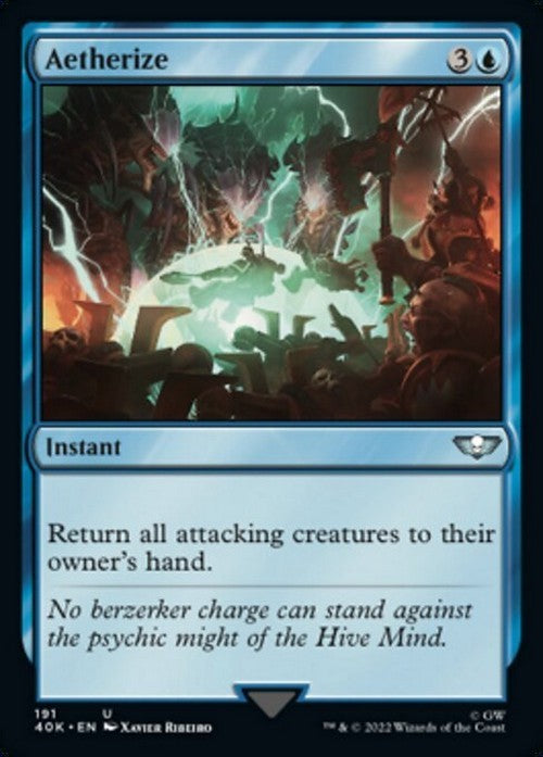 Aetherize ~ Commander: Warhammer 40,000 [ NearMint ] [ Magic MTG ]