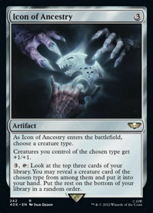 Icon of Ancestry ~ Commander: Warhammer 40,000 [ NearMint ] [ Magic MTG ]