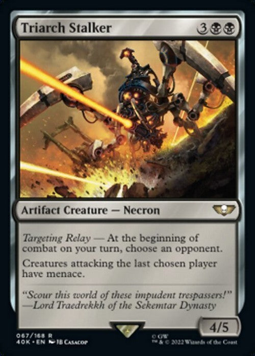 Triarch Stalker ~ Commander: Warhammer 40,000 [ NearMint ] [ Magic MTG ]