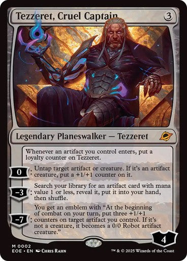 Tezzeret, Cruel Captain ~ Edge of Eternities [ NearMint ] [ Magic MTG ]
