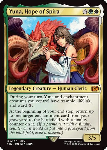 Yuna, Hope of Spira ~ Final Fantasy [ NM ] [ Magic MTG ]