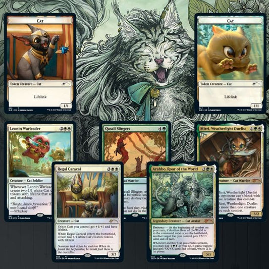 FULL FOIL SET (no Box) ~ Secret Lair: OMG KITTIES! [ MINT ] [ Magic MTG ]