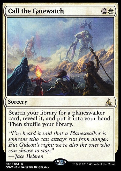 Call the Gatewatch ~ Oath of the Gatewatch [ Excellent ] [ Magic MTG ]