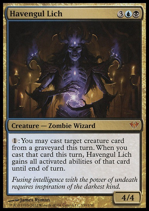 Havengul Lich ~ Dark Ascension [ Excellent ] [ Magic MTG ]