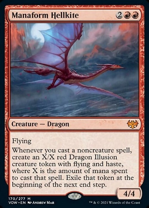 Manaform Hellkite ~ Crimson Vow [ NearMint ] [ Magic MTG ]