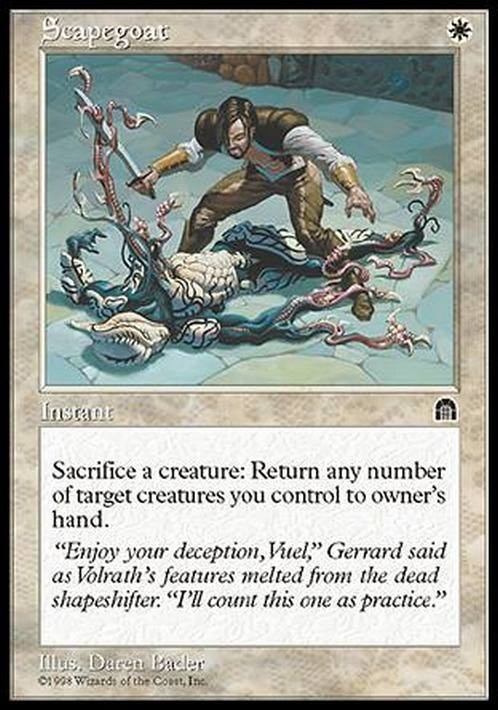 Scapegoat ~ Stronghold [ Excellent ] [ Magic MTG ]