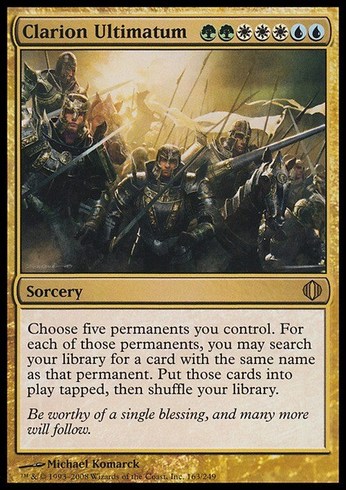 Clarion Ultimatum ~ Shards of Alara [ Excellent ] [ Magic MTG ]