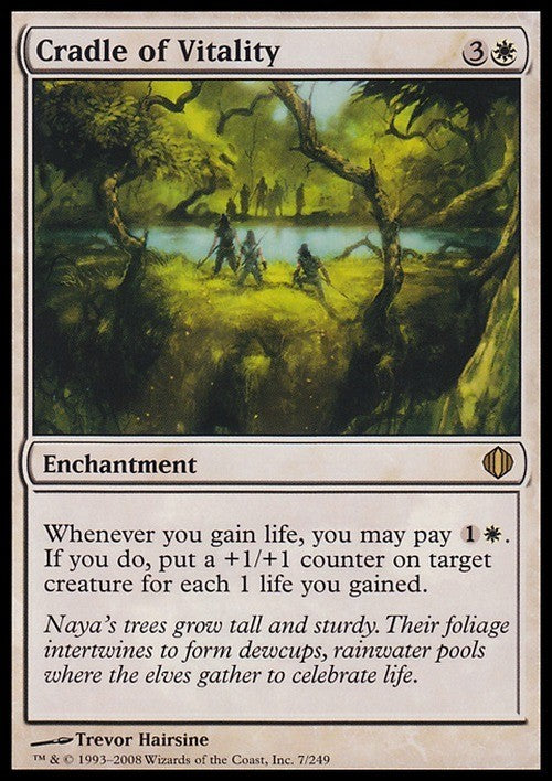 Cradle of Vitality ~ Shards of Alara [ Excellent ] [ Magic MTG ]