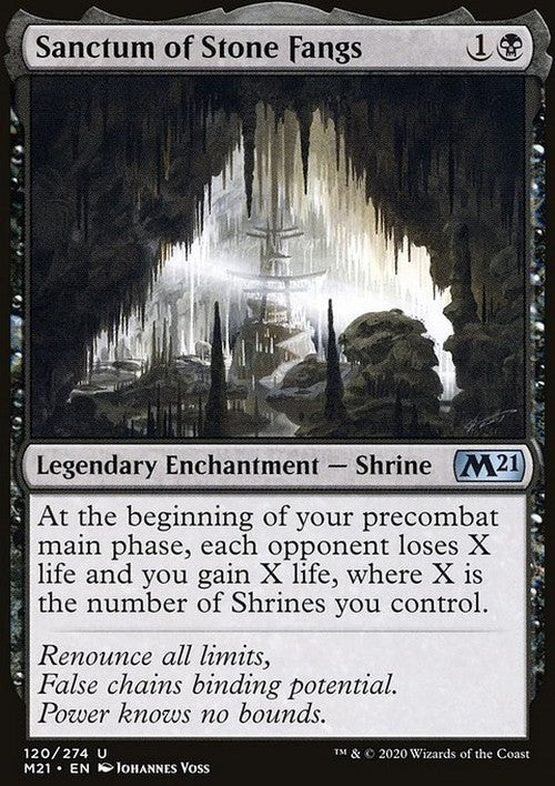 Sanctum of Stone Fangs ~ Core 2021 [ NearMint ] [ Magic MTG ]