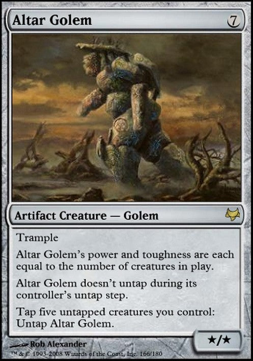 Altar Golem ~ Eventide [ Excellent ] [ Magic MTG ]