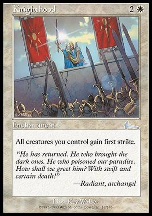 Knighthood ~ Urza's Legacy [ Excellent ] [ Magic MTG ]