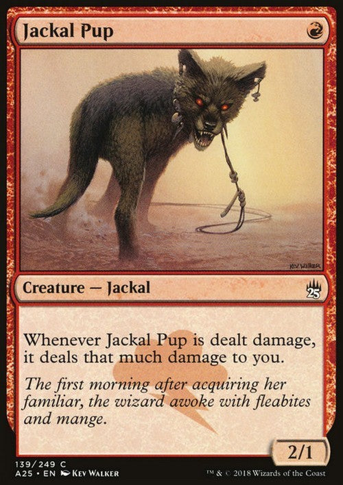 Jackal Pup ~ Masters 25 [ Excellent ] [ Magic MTG ]