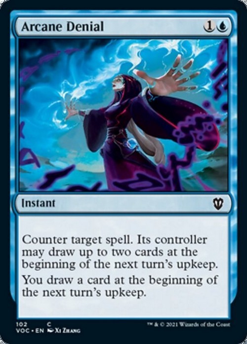 Arcane Denial ~ Commander: Crimson Vow [ NM ] [ Magic MTG ]