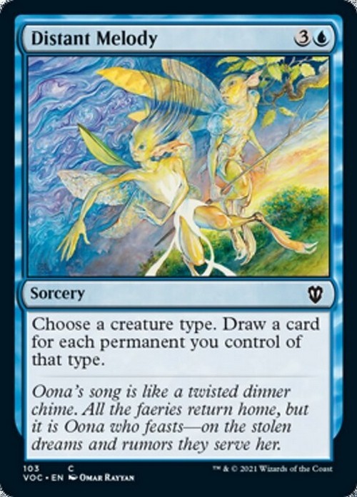 Distant Melody ~ Commander: Crimson Vow [ NM ] [ Magic MTG ]