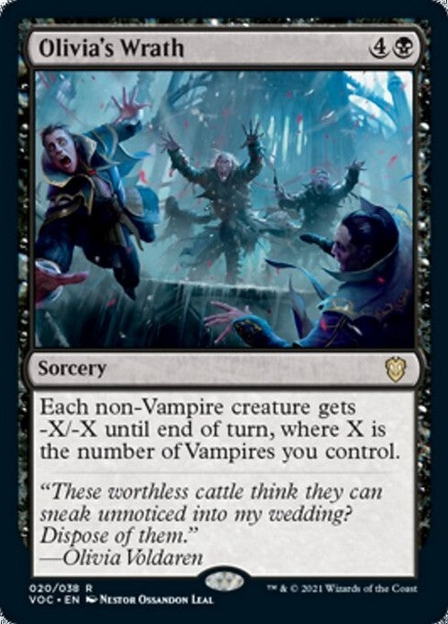 Olivia's Wrath ~ Commander: Crimson Vow [ NM ] [ Magic MTG ]