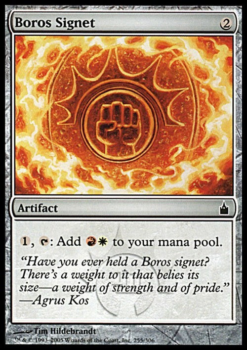 Boros Signet ~ Ravnica: City of Guilds [ Excellent ] [ Magic MTG ]