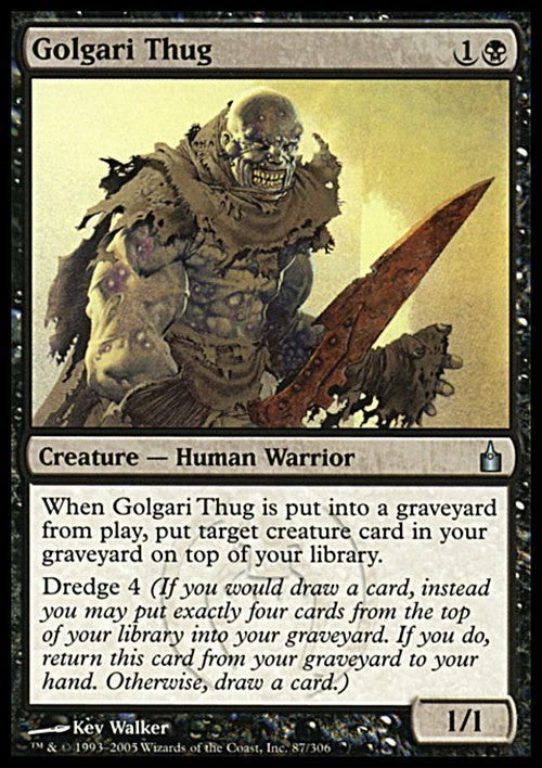 Golgari Thug ~ Ravnica: City of Guilds [ Excellent ] [ Magic MTG ]