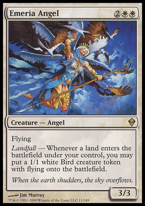 Emeria Angel ~ Zendikar [ Excellent ] [ Magic MTG ] - London Magic Traders Ltd
