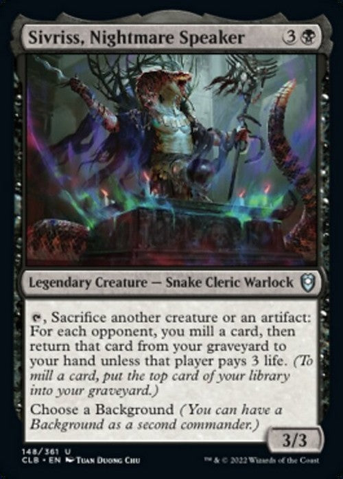 Sivriss, Nightmare Speaker ~ Commander Legends 2 [ NM ] [ Magic MTG ]