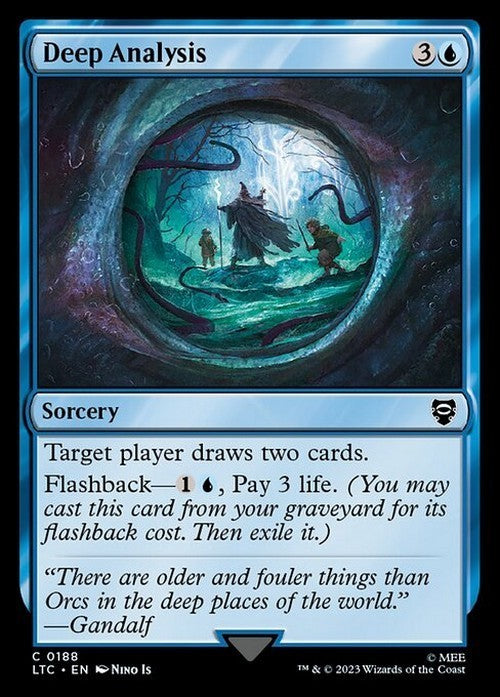 Deep Analysis ~ Commander: The Lord of the Rings [ NM ] [ Magic MTG ]