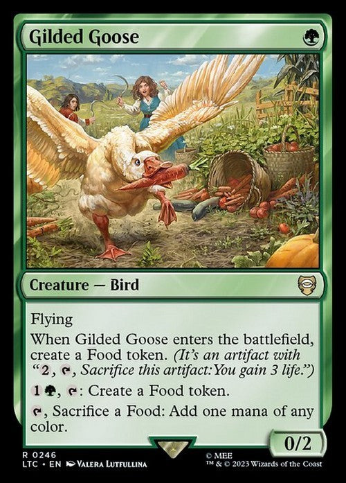 Gilded Goose ~ Commander: The Lord of the Rings [ NM ] [ MTG ]