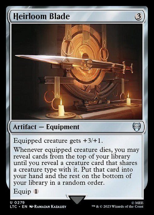 Heirloom Blade ~ Commander: The Lord of the Rings [ NM ] [ Magic MTG ]