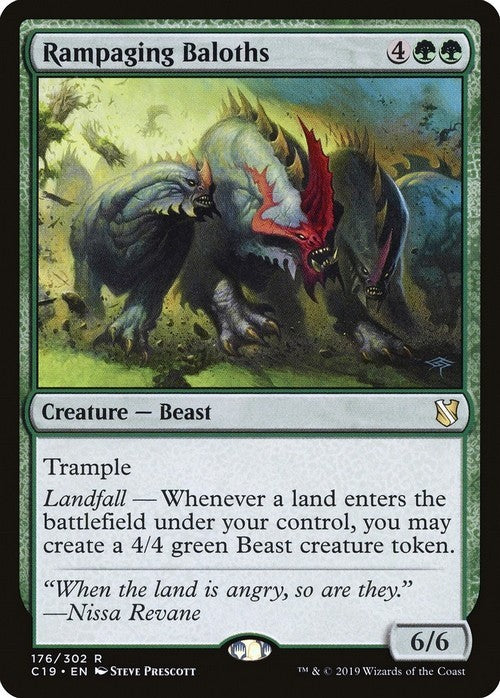 Rampaging Baloths ~ Commander 2019 [ Excellent ] [ Magic MTG ]
