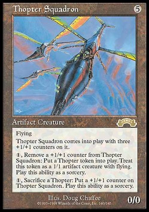 Thopter Squadron ~ Exodus [ Excellent ] [ Magic MTG ]