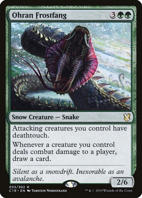 Ohran Frostfang ~ Commander 2019 [ NearMint ] [ Magic MTG ]