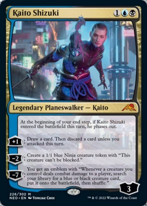 Kaito Shizuki ~ Kamigawa: Neon Dynasty [ NM ] [ Magic MTG ]