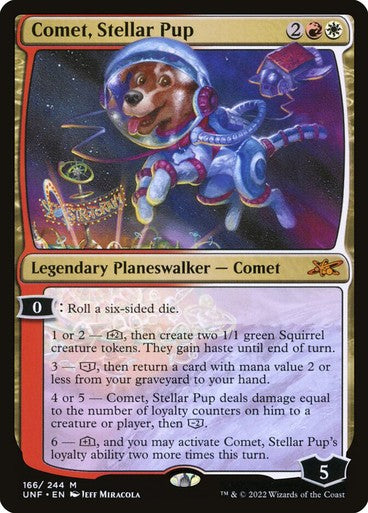 Comet, Stellar Pup ~ Unfinity [ NearMint ] [ Magic MTG ]