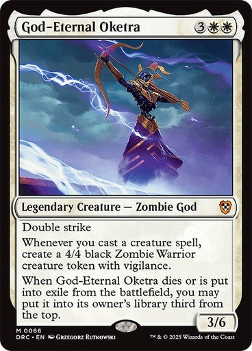 God-Eternal Oketra ~ Commander: Aetherdrift [ NM ] [ Magic MTG ]