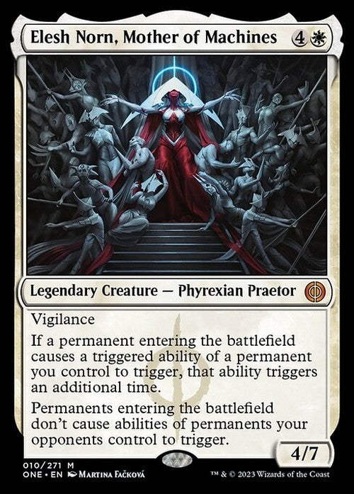 Elesh Norn, Mother of Machines ~ Phyrexia: All Will Be One [ NM ] [ Magic MTG ]